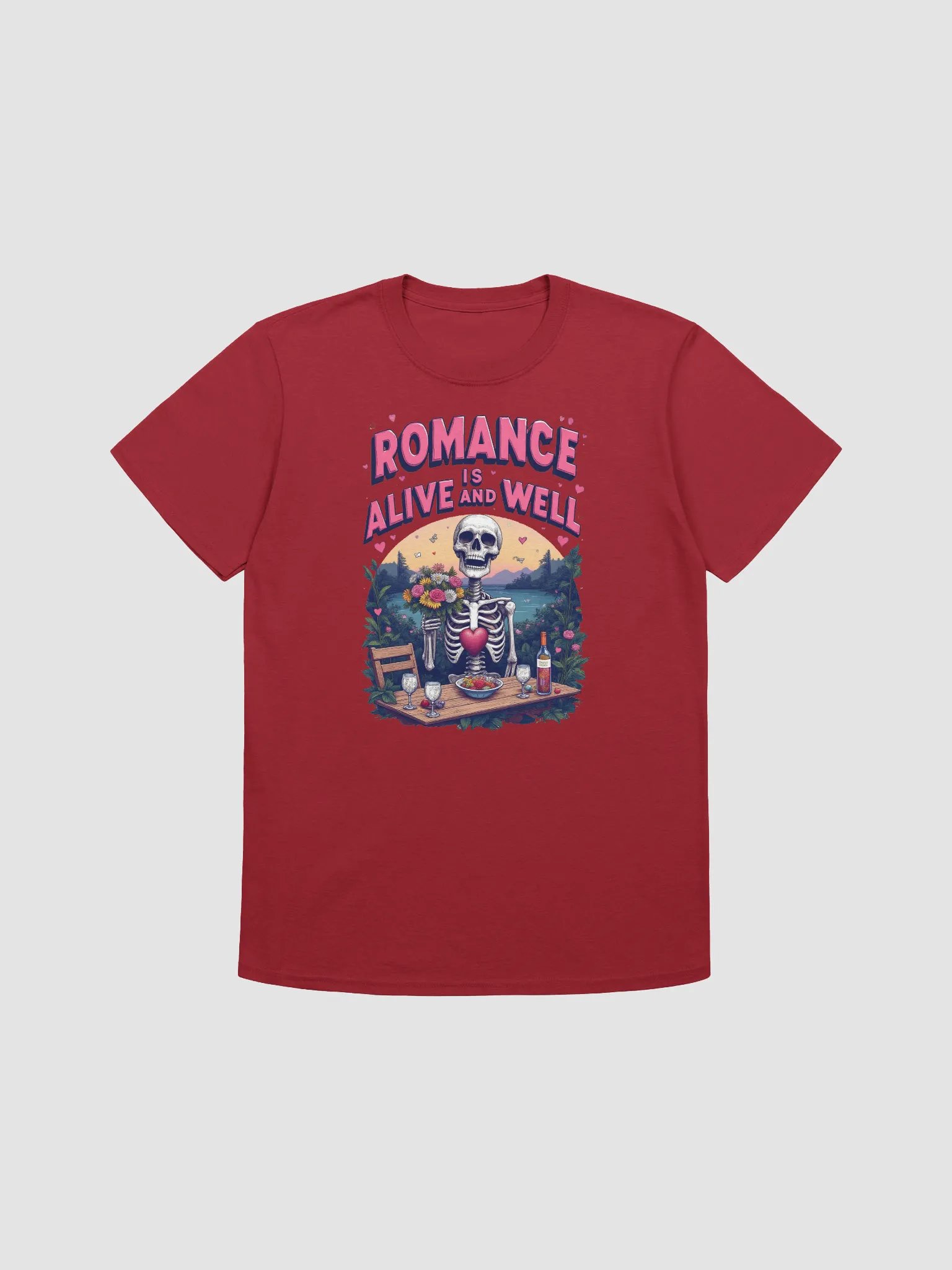 Romantic Skeleton Unisex T-Shirt product image (11)