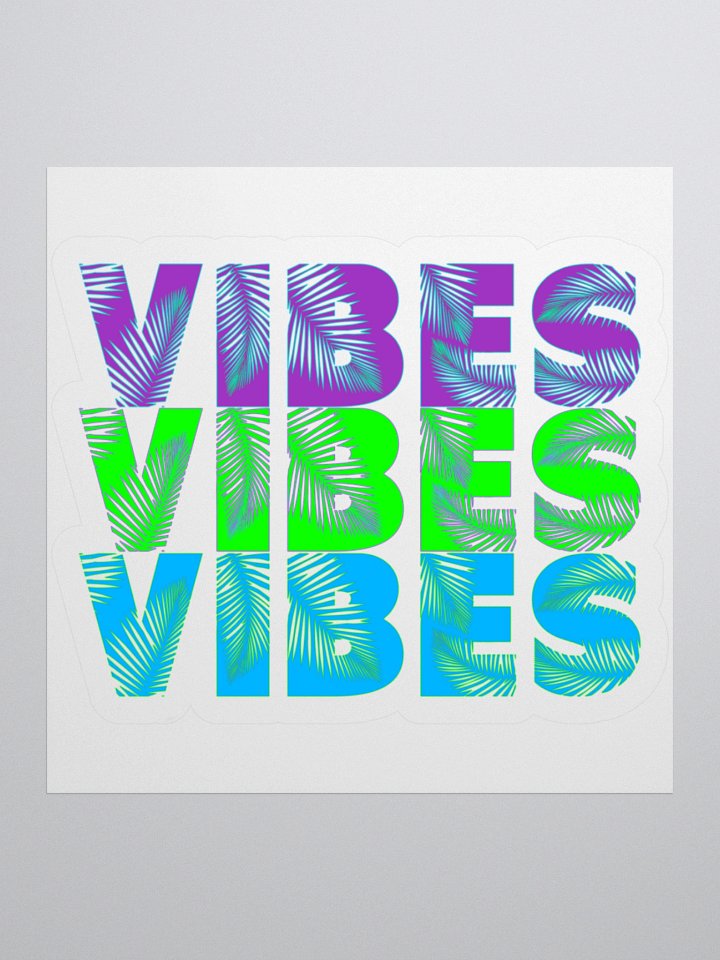 Vibes Sticker product image (1)
