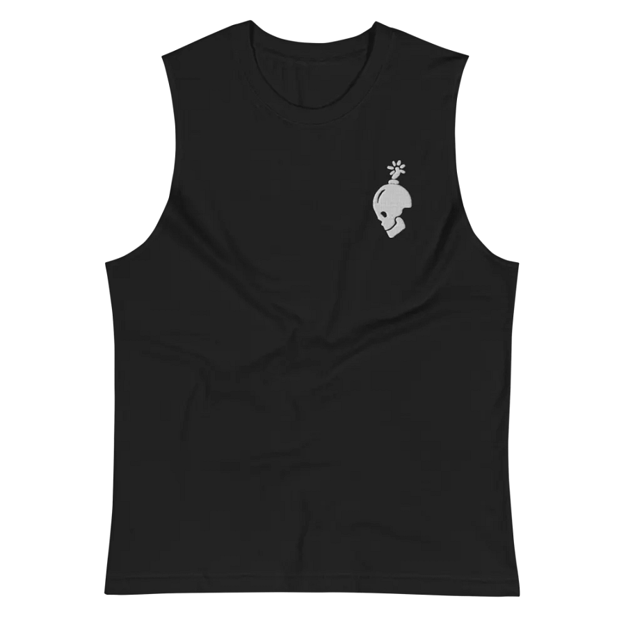 Skull Bomb Sleeveless Shirt product image (3)