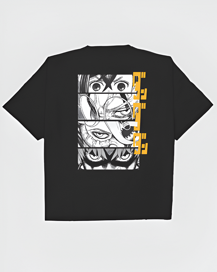 Dandadan Limited Edition Premium Oversized Drip Tee product image (1)