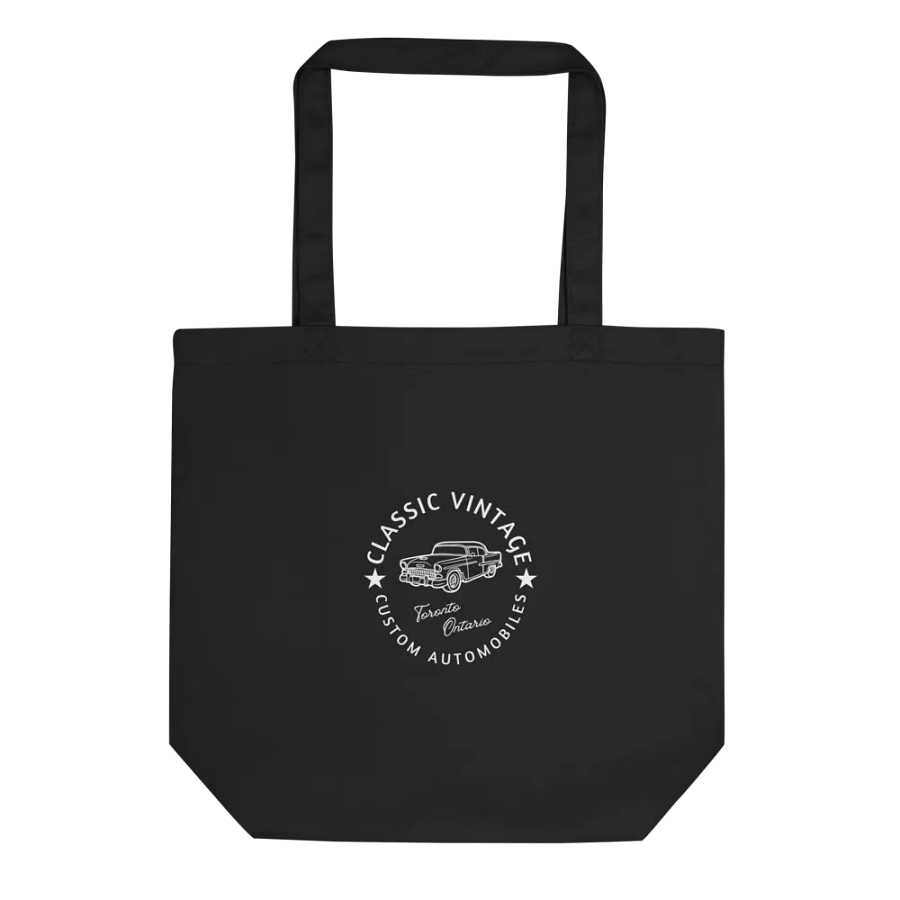 Classic Vintage Custom Automobiles - Organic Canvas Statement Tote product image (1)
