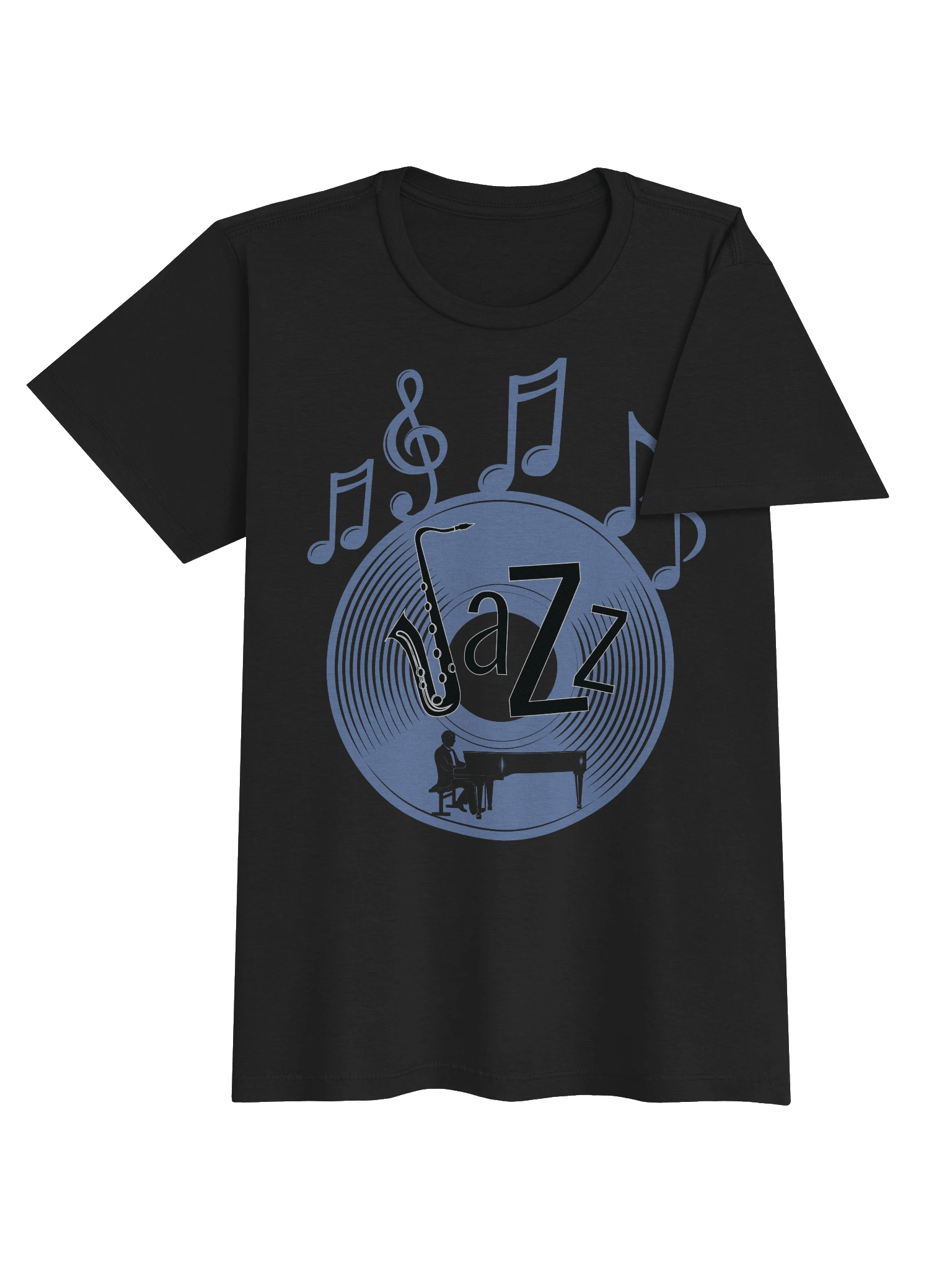 Jazz Saxophone Circle Women's T-Shirt product image (26)
