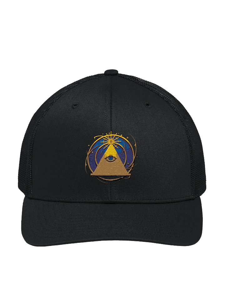 Radiant Eye of Wisdom Snapback: Richardson Trucker Hat product image (3)