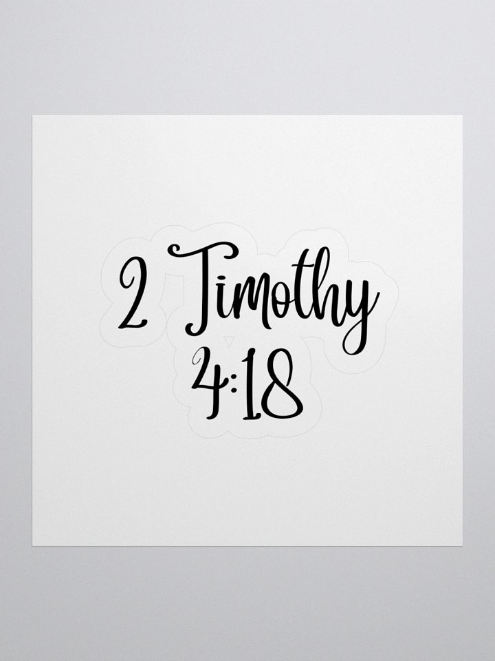 2 Timothy 4:18 product image (3)