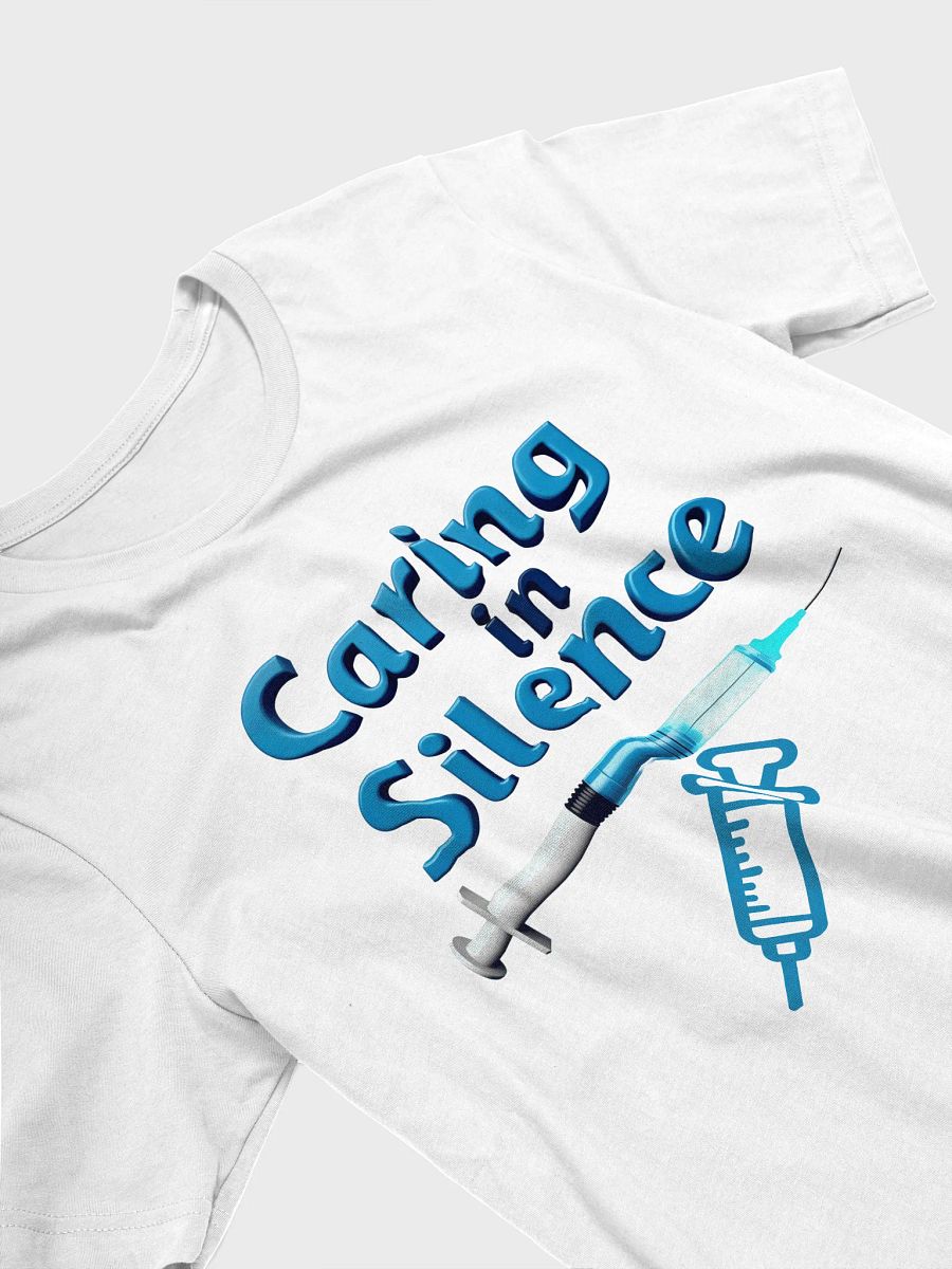 Silent Caring Syringe T-Shirt product image (23)