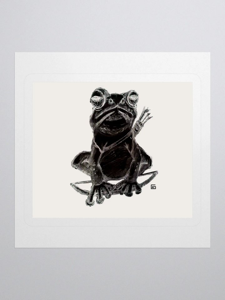 frog stiker product image (2)