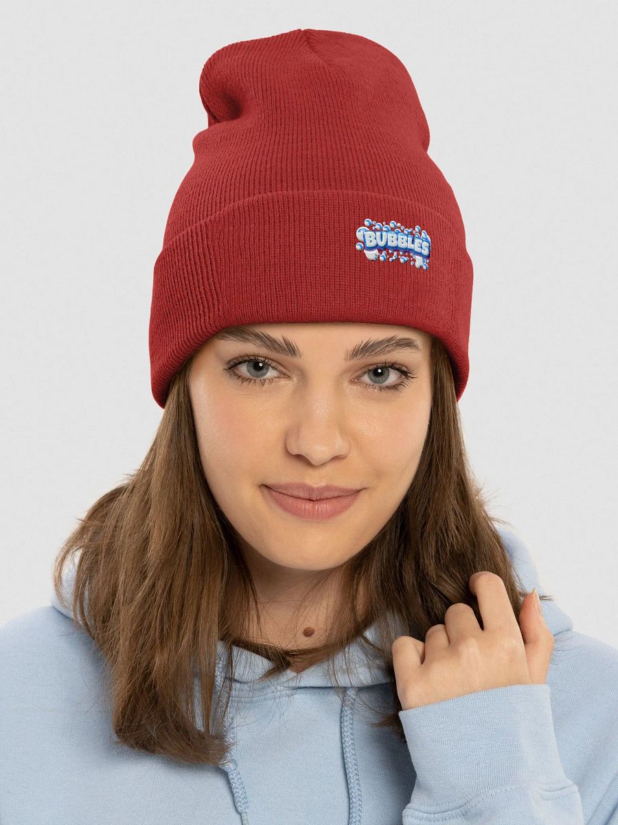 "Bubbles" Cuffed Beanie product image (3)