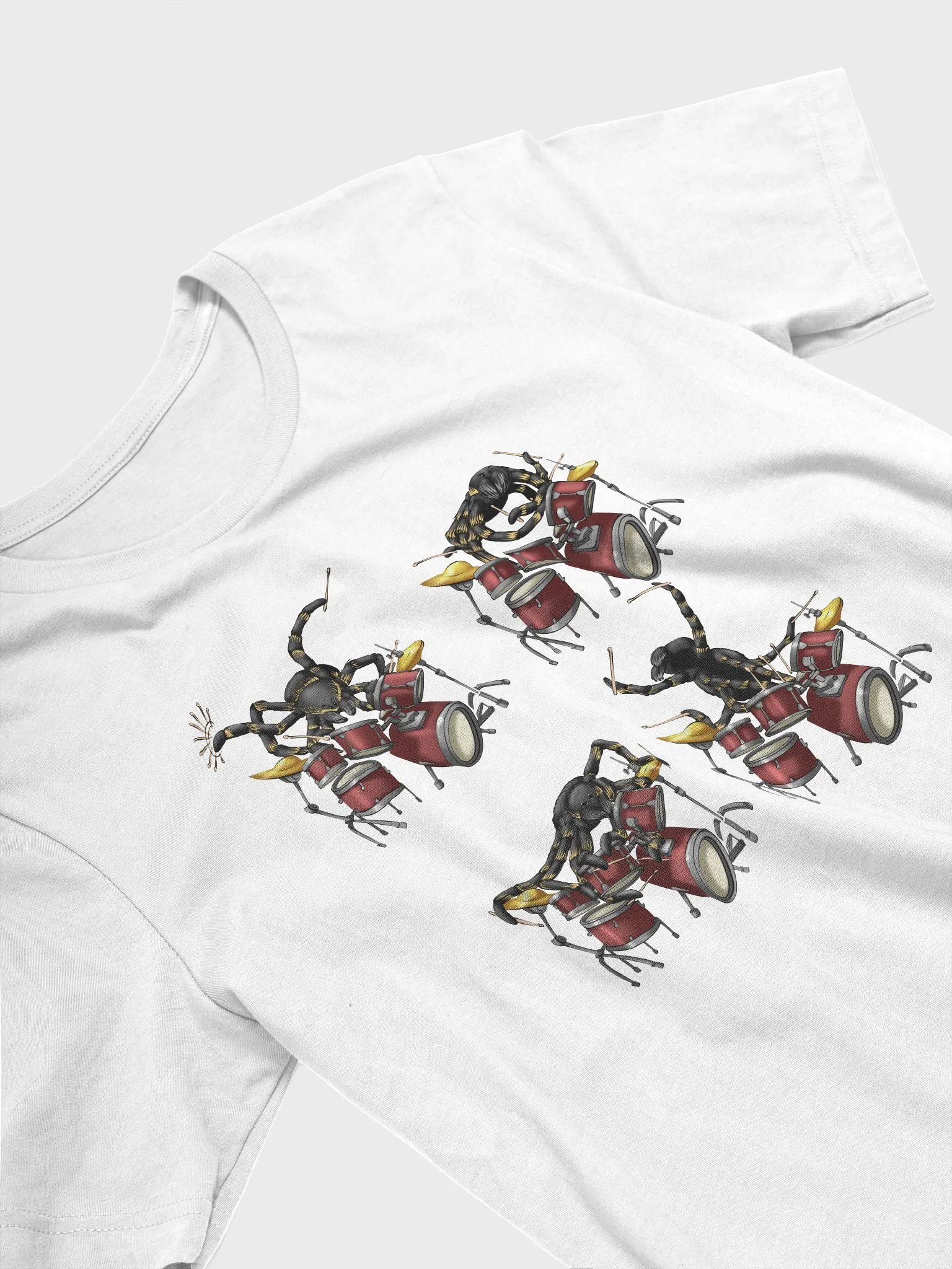 Tarantula Drumming (No Text) - Tee product image (15)