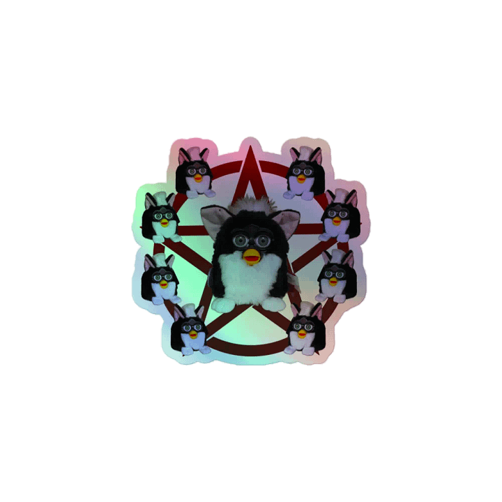 Holographic Cow Liver Summon Sticker product image (1)