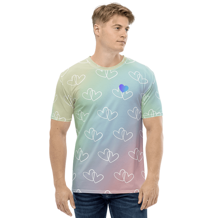 Rainbow Heart Tee product image (1)