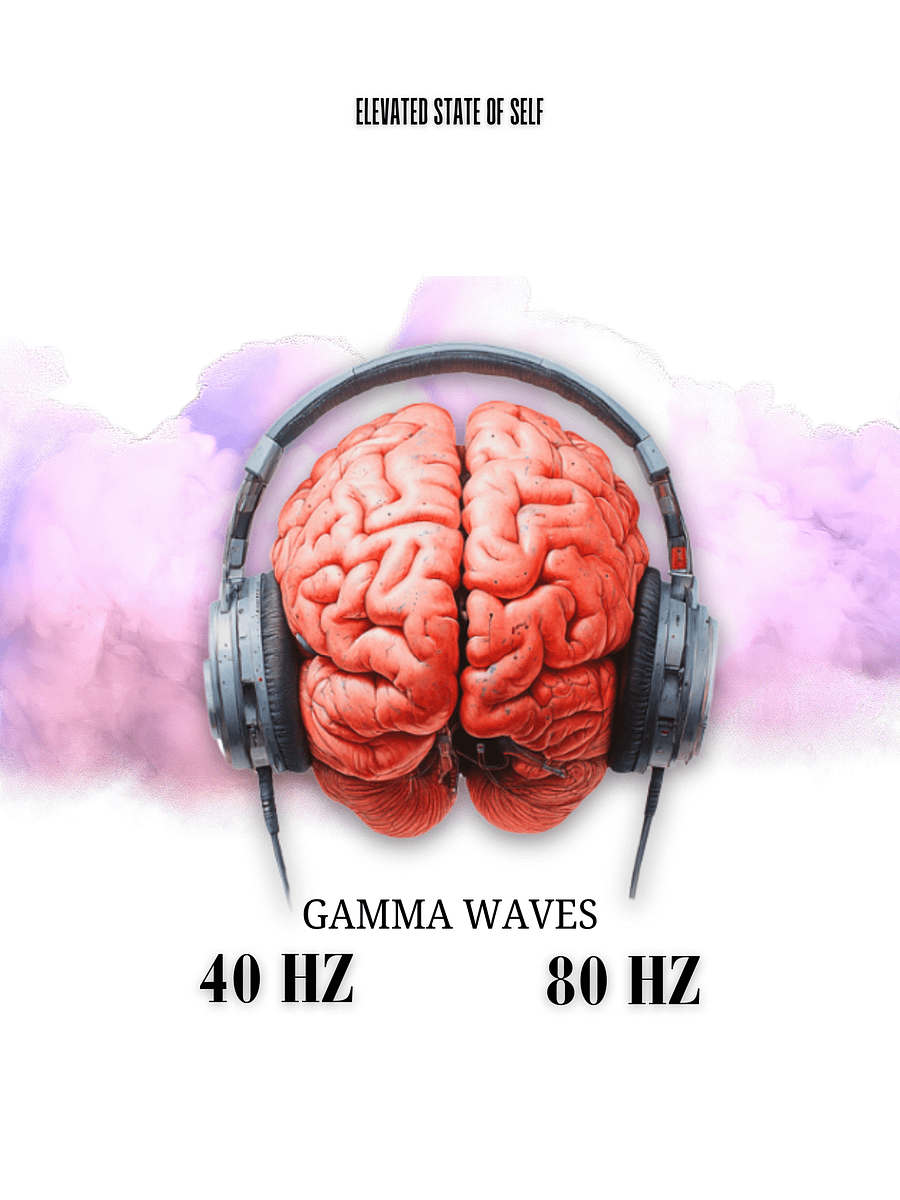 40 Hz Gamma Waves Sound Healing 40 Hz (left) 80 Hz (Right) product image (1)