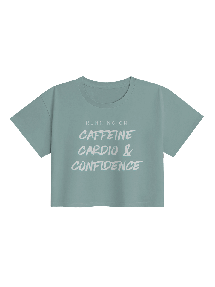 Caffeine Cardio & Confidence Crop Top product image (1)