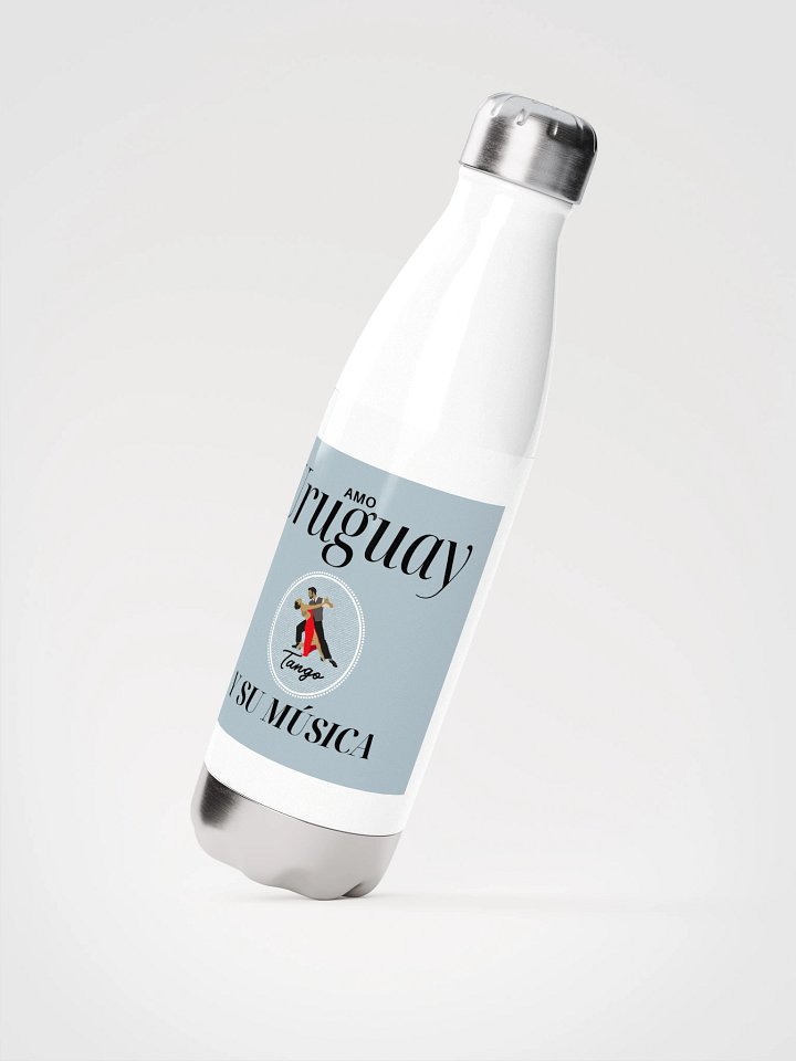 URUGUAY MUSIC TANGO Steel Water Bottle product image (2)