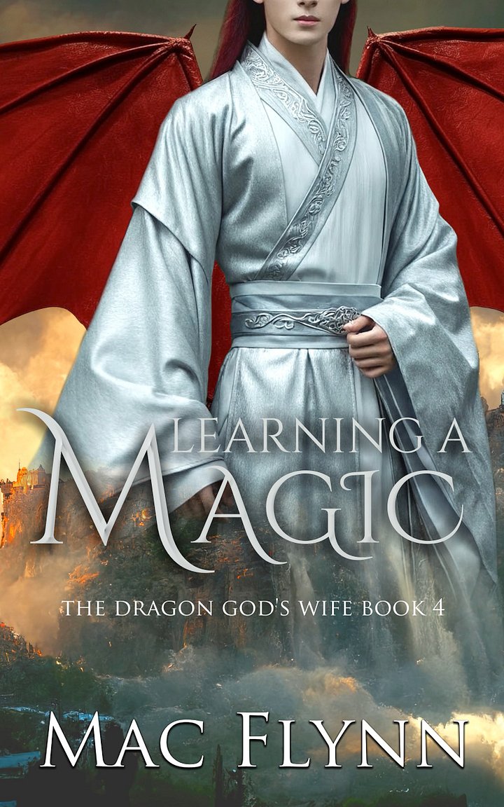 Learning a Magic: The Dragon God's Wife Book 4 (Dragon Shifter Romance) product image (1)