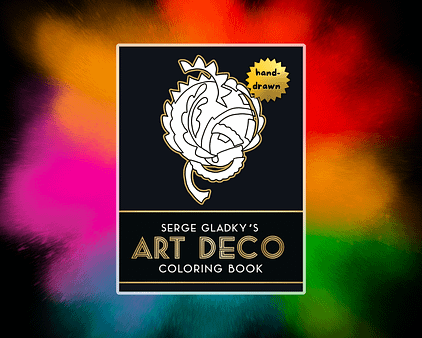 Just Released! New Abstract Art Coloring Book