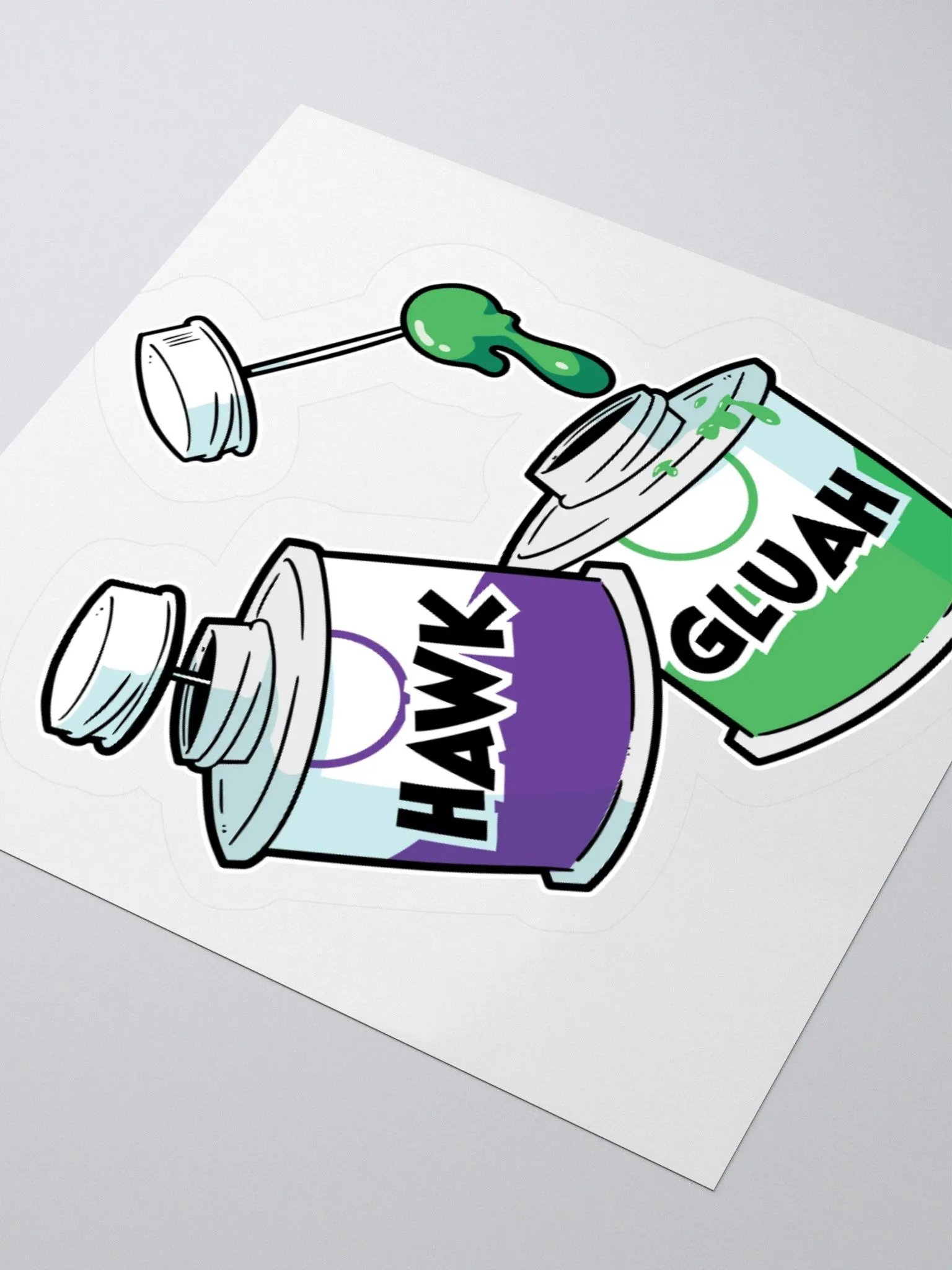 HAWK GLUAH STICKER product image (3)