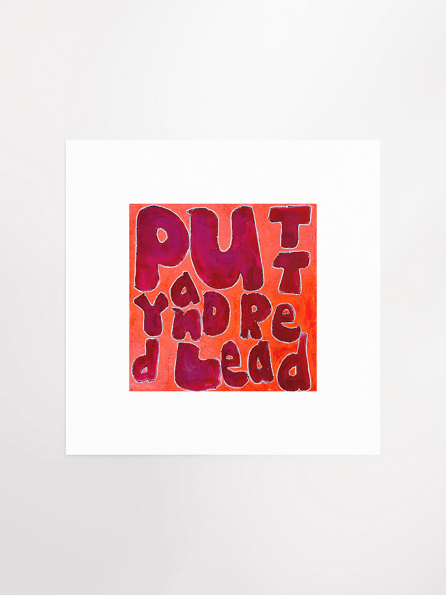 Putty and Red Lead Print product image (2)