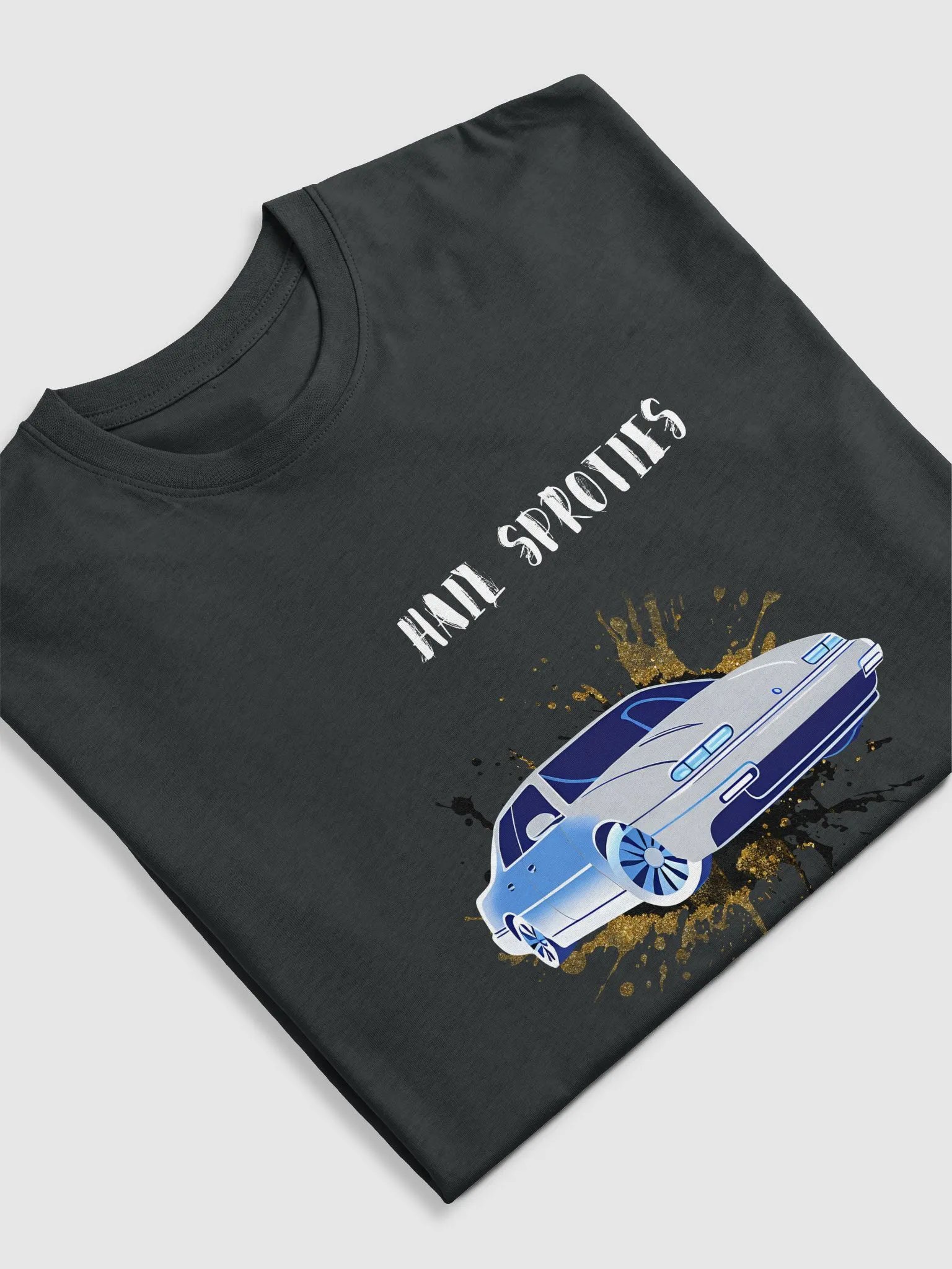Futuristic Hover Car Glow Tee product image (5)