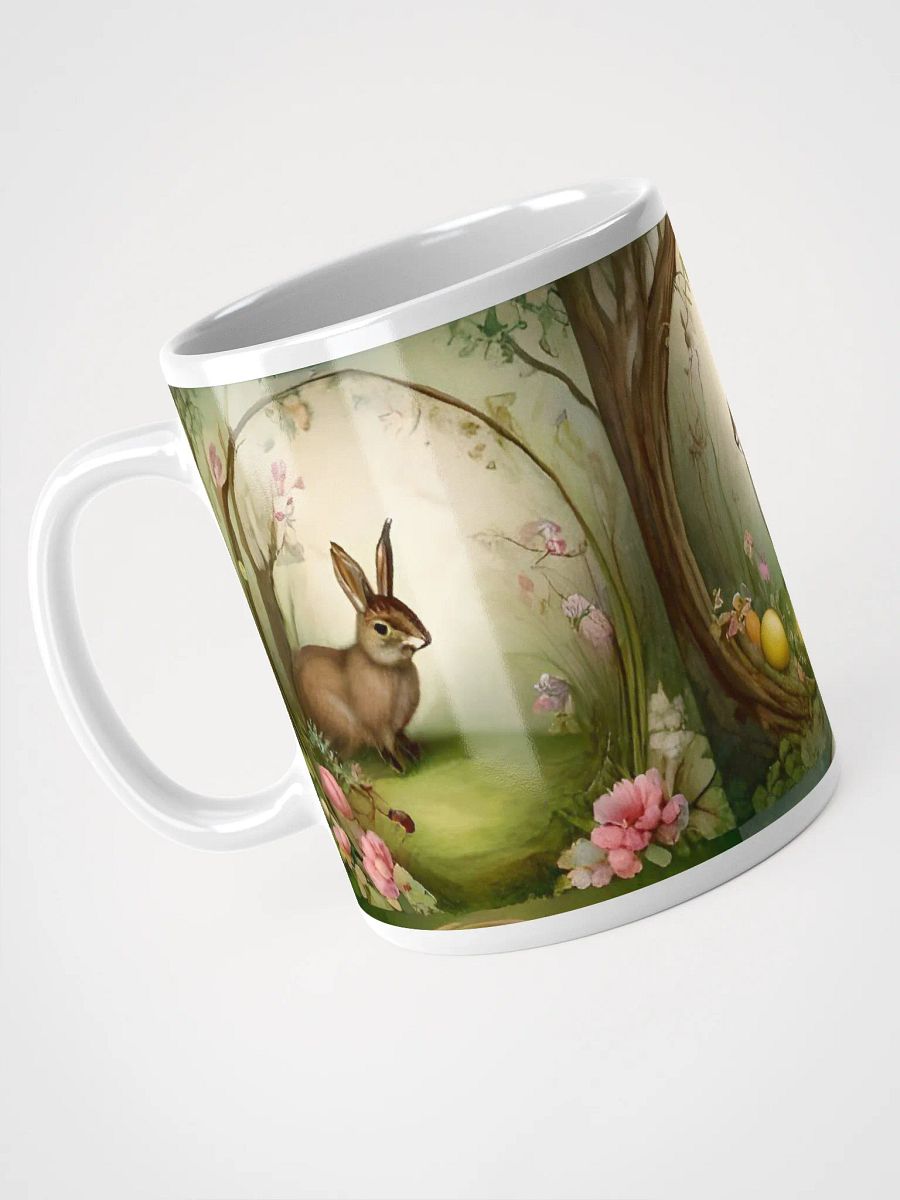 Vintage Woodland Easter Bunny Coffee Mug product image (3)