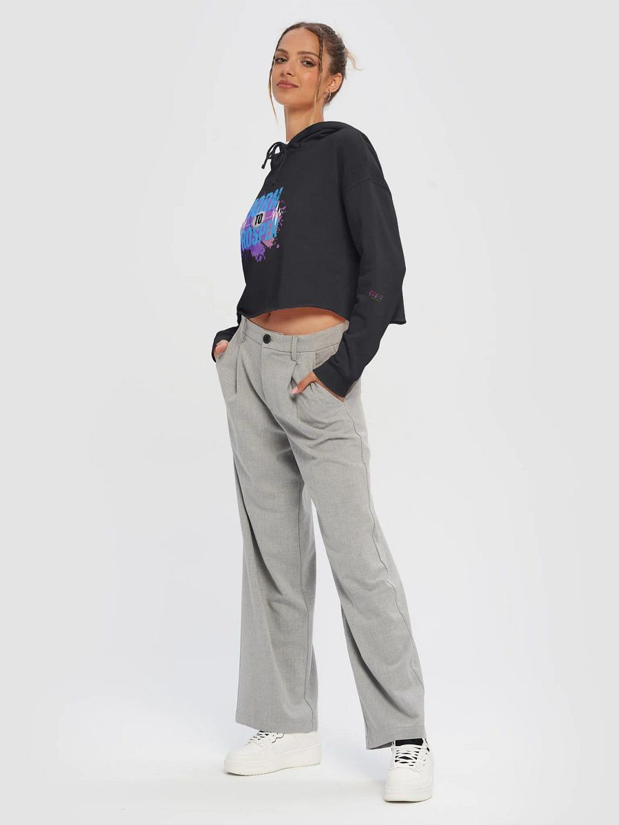 Born to Prosper Lightweight Cropped Hoodie product image (35)