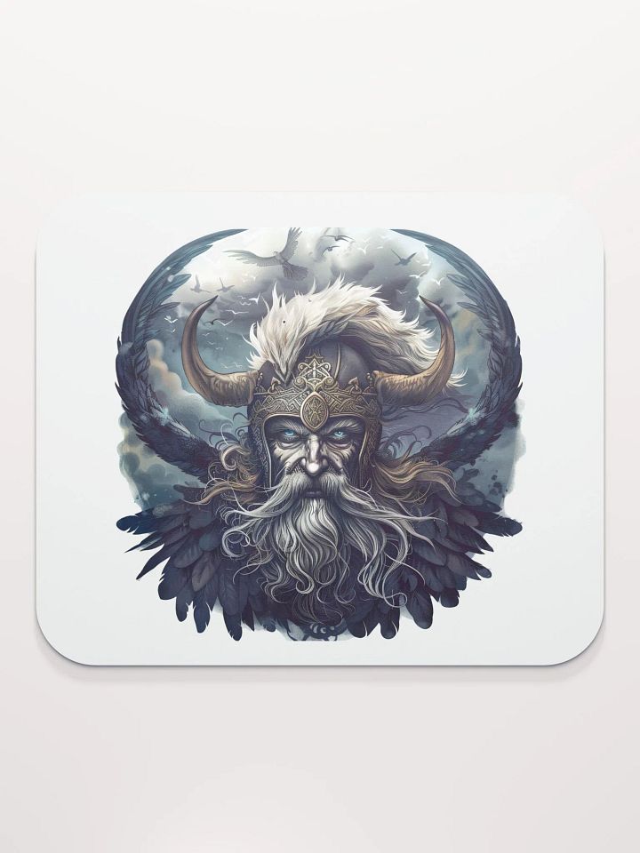 Odin - The Allfather of Norse Gods Mouse Pad product image (2)