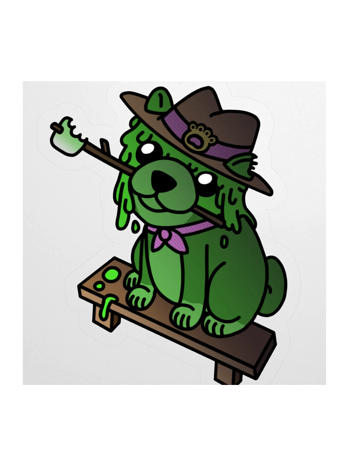 Camp Leader Obie KissCut Sticker! product image (2)