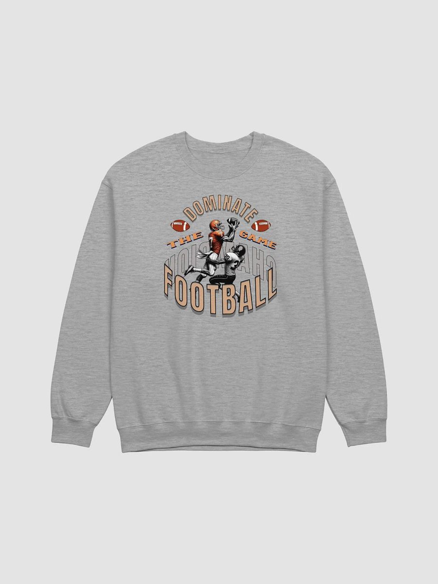 Dominate The Game Football Champion Gridiron Clash Crewneck Sweatshirt product image (21)
