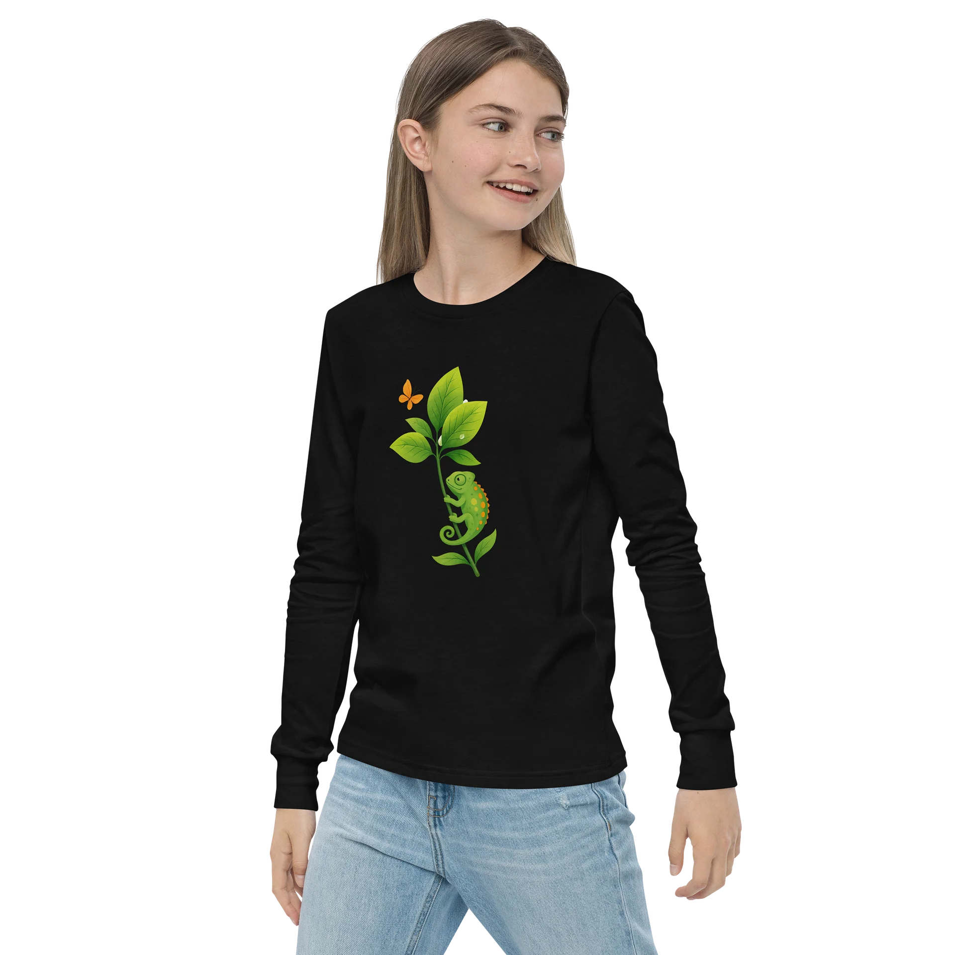 Chameleon's Climb Youth Long Sleeve Tee product image (3)