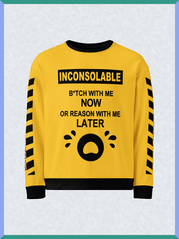 Inconsolable Statement - Sweatshirt product image (1)