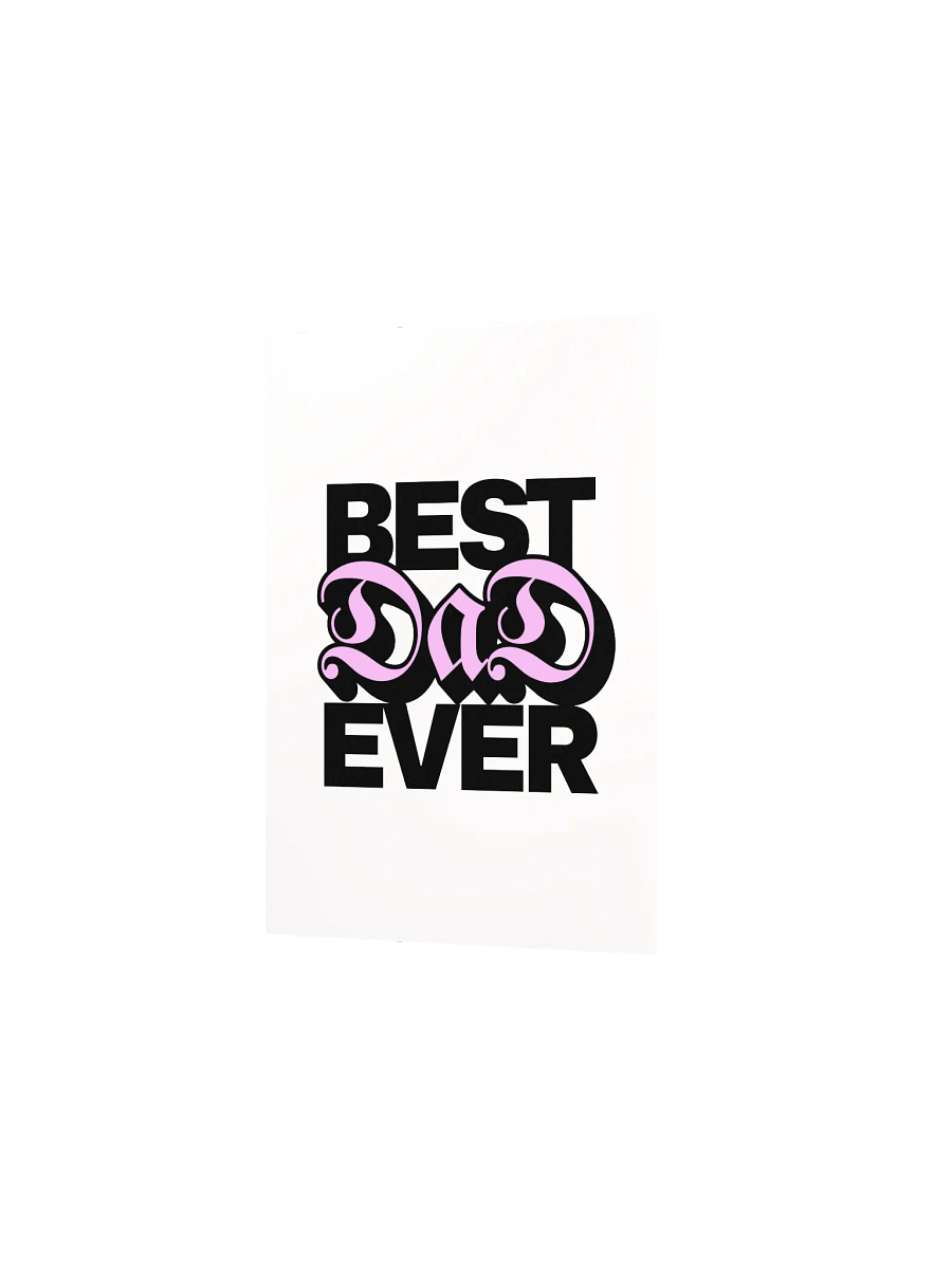 Dad's Ornate Pink Poster product image (9)