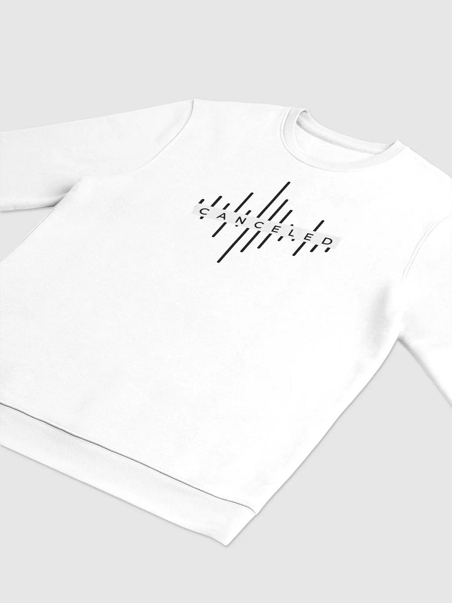 Noise Canceled - Eco Sweatshirt (white) product image (3)