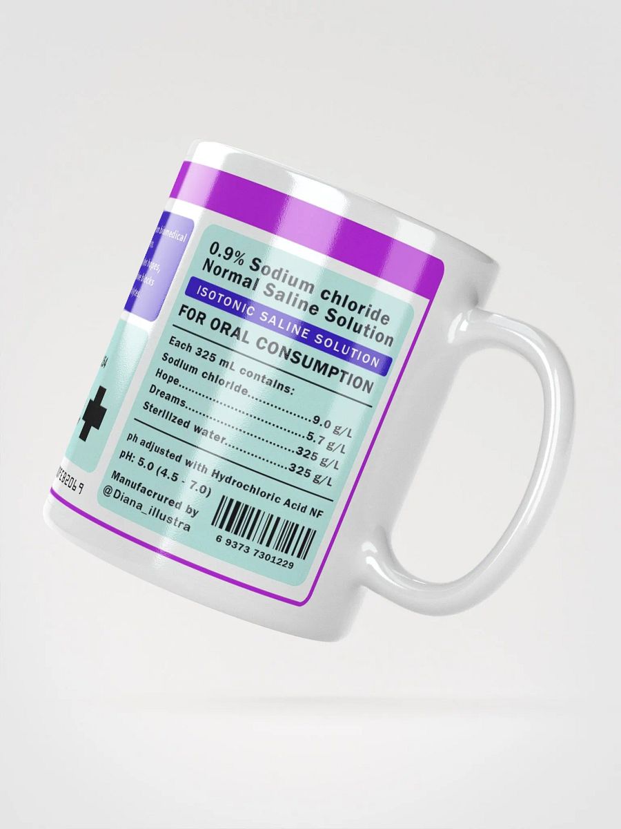 "Biomedical illustration student tears" Ceramic mug product image (6)