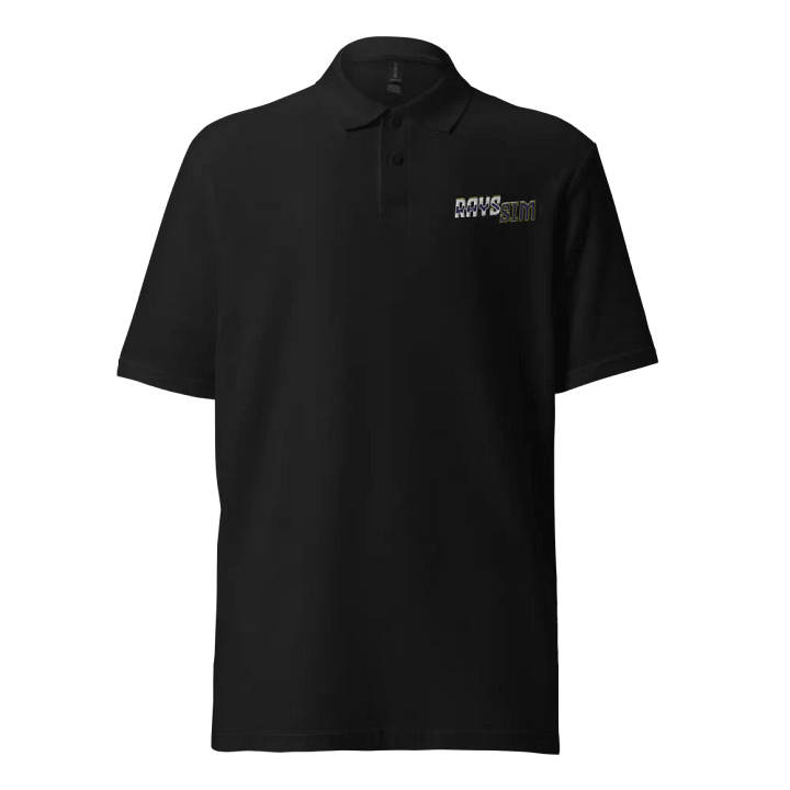 RAYS SIM Bold Pique Polo Shirt product image (1)