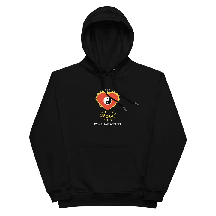 'Heart Fire' Premium Organic Cotton Eco Hoodie product image (2)