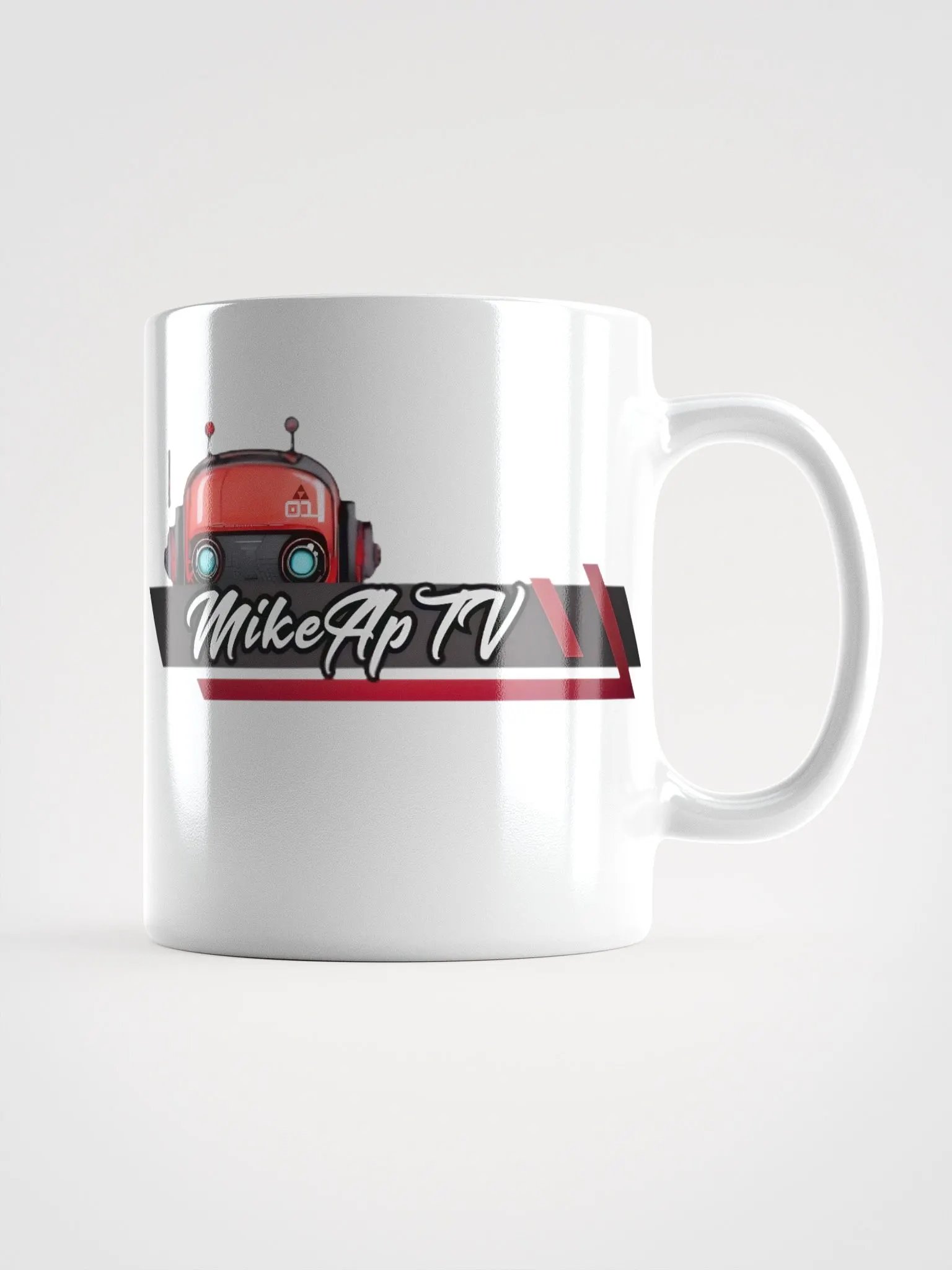 MikeApTV Logo Mug (White) product image (1)