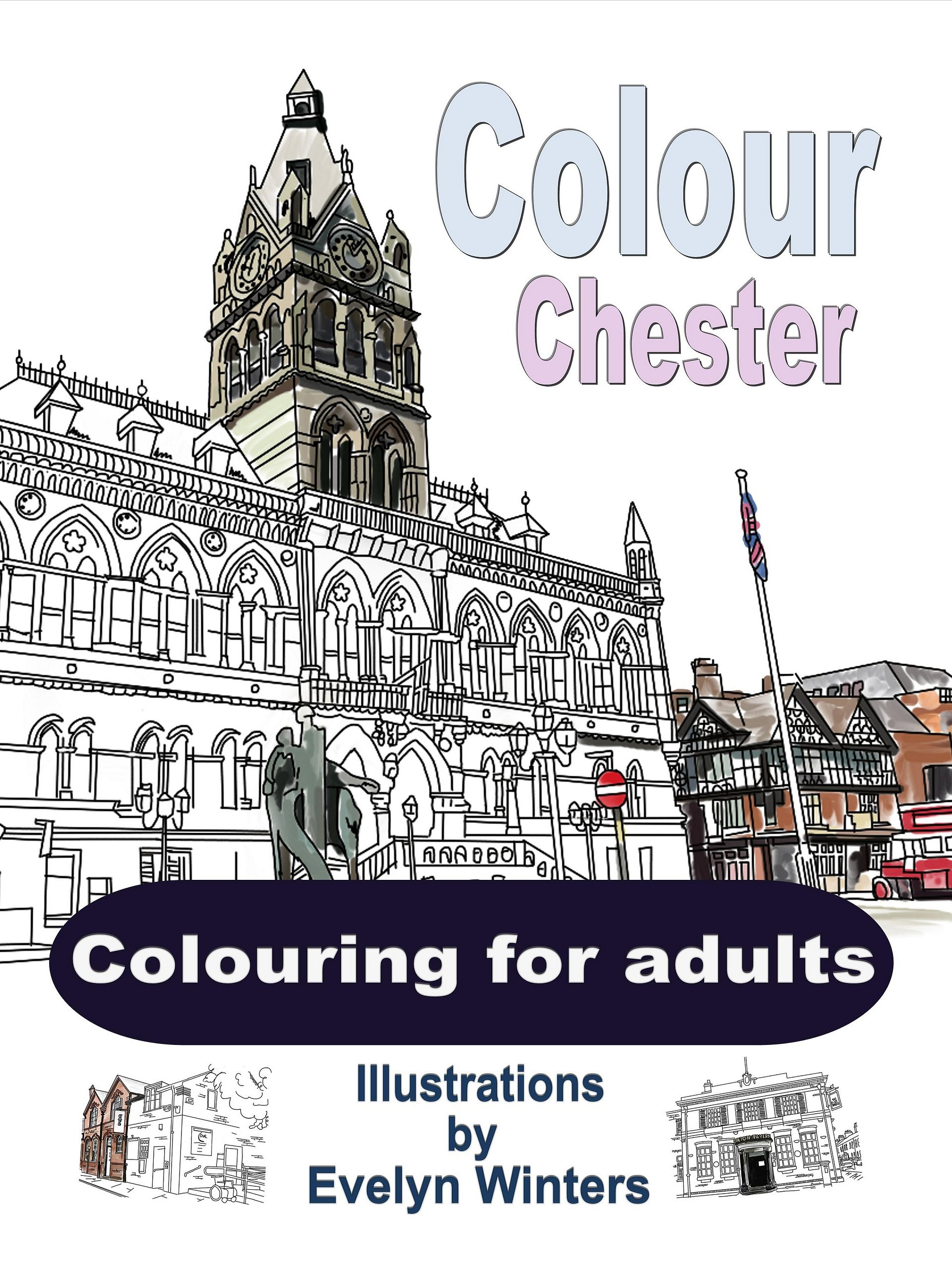 Colour Chester (Adult Colouring Book) product image (1)