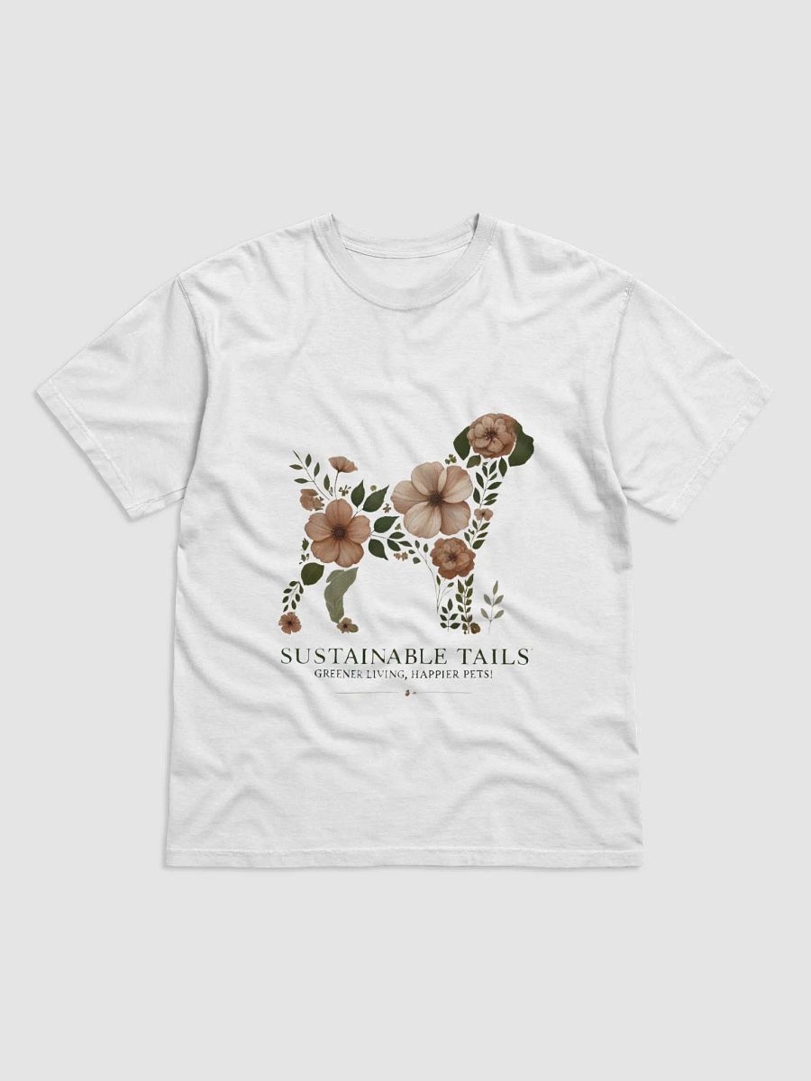 Floral Dog Silhouette: Promoting Sustainable Living product image (1)