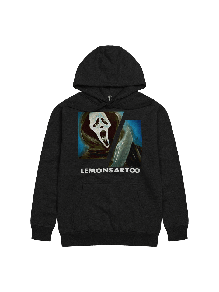 Ghostface with a Knife Split Design Hoodie product image (8)