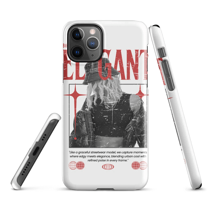 Elegant Grunge Snap iPhone Case product image (3)