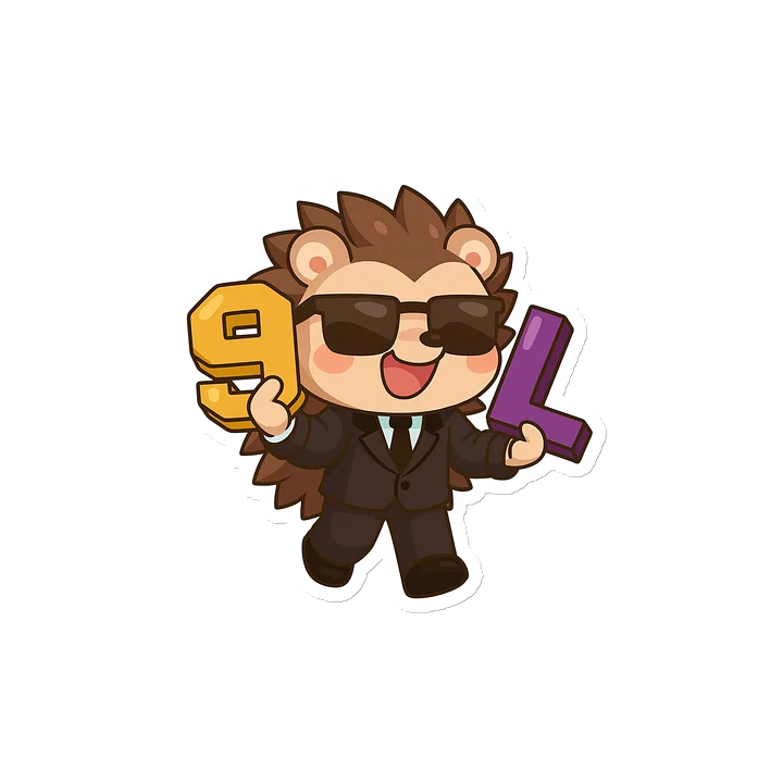 9LS4 SirHunt_ Die-Cut Magnets product image (2)