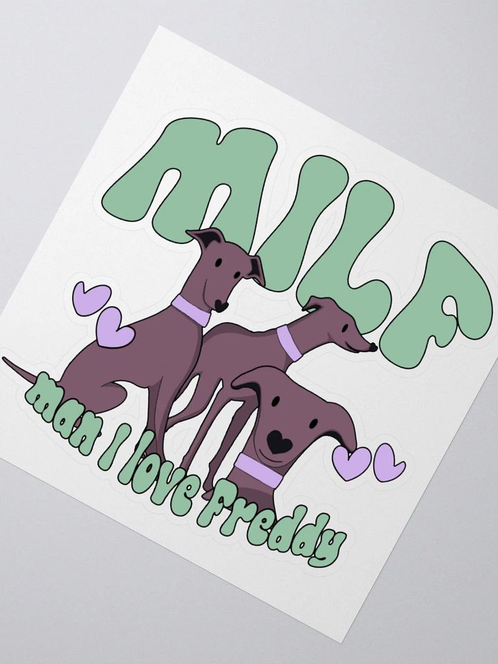 MILF Sticker, Green product image (4)