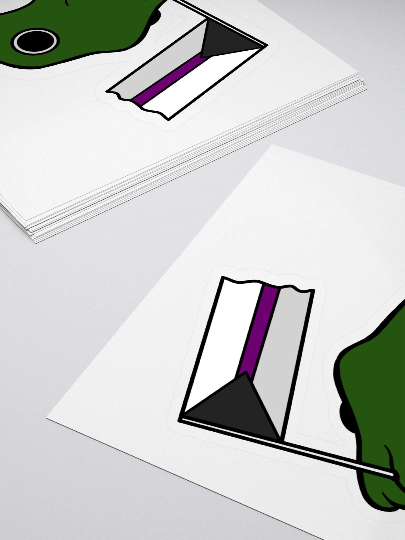 Demisexual Pride Flag Sticker product image (4)