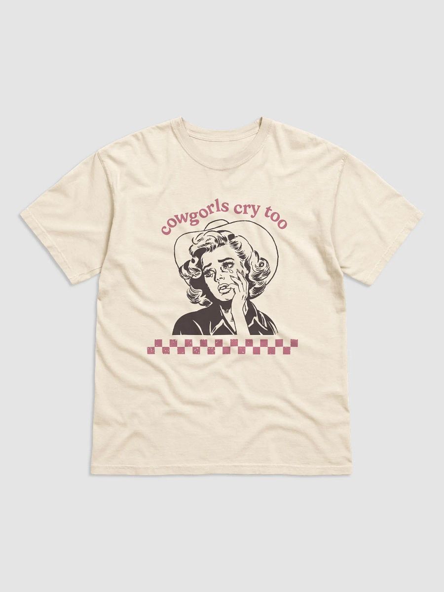 cowgorls cry too printed shirt product image (17)