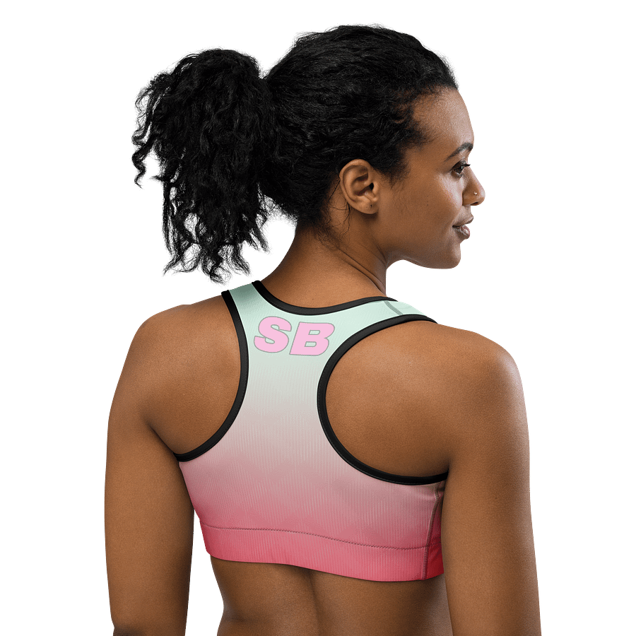 Glossy SexyBaddies Lips All-Over Sports Bra Women product image (7)