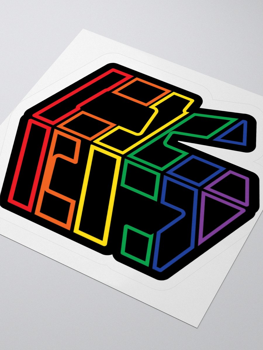 Outlined Pride Logo Sticker product image (9)