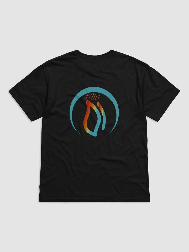 Midnight Comfort: Black Garment-Dyed T-Shirt product image (8)