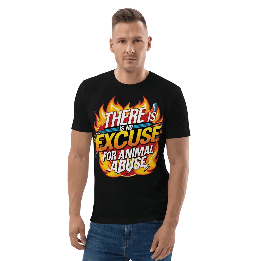 Flaming Message Organic Tee product image (4)