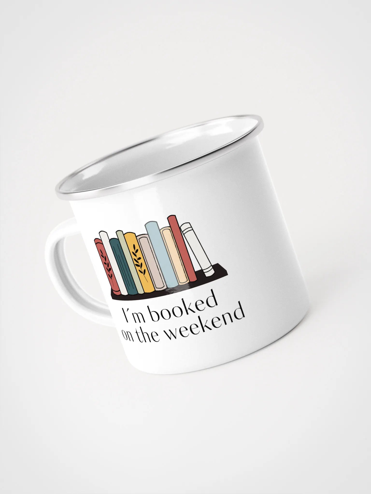 Literary Escape Enamel Mug product image (4)