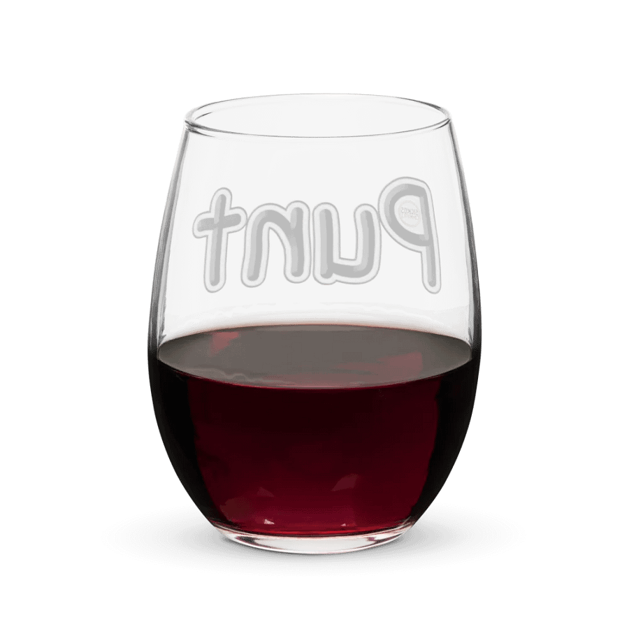 Sickos Committee Punt Stemless Wine Glass product image (6)