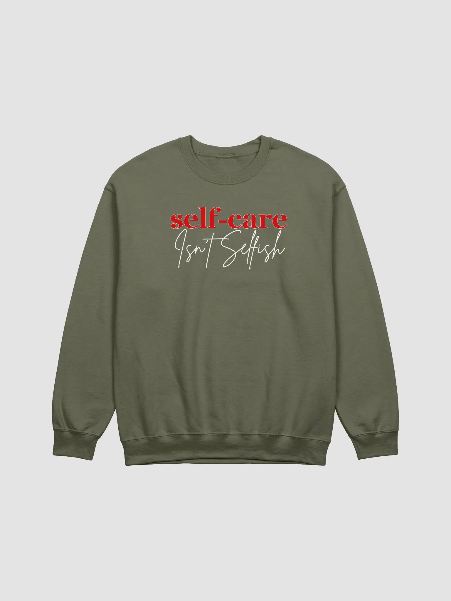 Self-Care Isn't Selfish Gildan Sweatshirt product image (3)